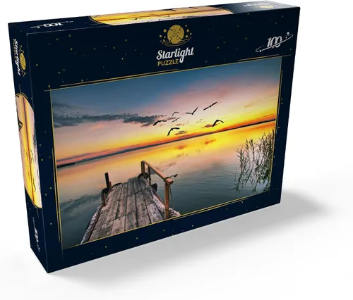 Vista 2 de MyPuzzle Pier in The Clouds - Rompecabezas prémium de 100 piezas para adultos