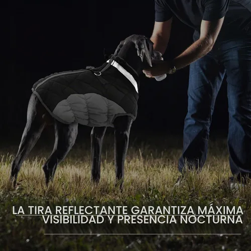 Vista 5 de FUAMEY Abrigo para perros pequeños, chaqueta de invierno de forro polar