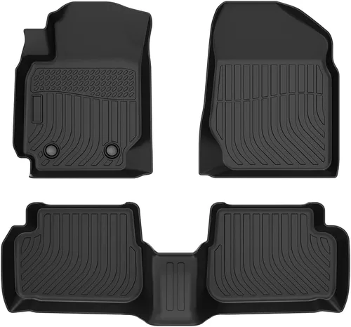 Vista 16 de Alfombrillas para Jeep Compass 2007-2016/2007-2016 Jeep Patriot/Dodge Caliber 2007-2012 para todo tipo de clima con forro de carga para automóvil