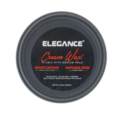 Vista 3 de Elegance - Cera en crema para el cabello, 3.53 onzas, aspecto natural hidratante, nutrición extra, volumen y textura mejorados, cera en crema