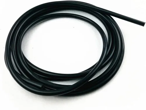 Vista 3 de Manguera de tubo de vacío de silicona de 1/8, línea de 10 pies, presión máxima de 130 PSI, negra (diámetro interior de 3 mm)