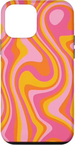 Vista 16 de Retro Groovy Liquid Swirl Hippie 70's 80's Psychedelic Phone Case for iPhone 17