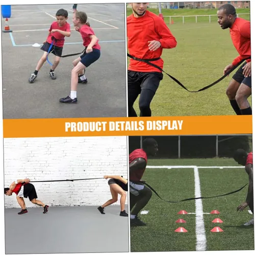 Vista 7 de Happyyami 1 juego de cinturón de entrenamiento de baloncesto y fútbol para habilidades de reacción mejoradas para sesiones deportivas de niños