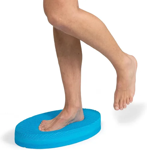 Vista 8 de OPTP Entrenador de estabilidad: almohadillas de equilibrio de espuma grandes para terapia física, fitness, pilates, yoga y danza, almohadilla