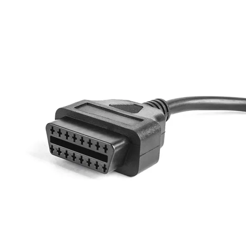 Vista 6 de Cable adaptador de diagnóstico de motocicleta OBD2 de 6 pines a 16 pines a OBDII, cable adaptador de diagnóstico para Honda, Yamaha, Harley