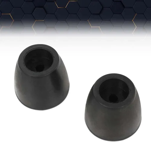 Vista 8 de PIT66 Parachoques de goma para puerta de rampa compatible con camión de remolque de carga, 2