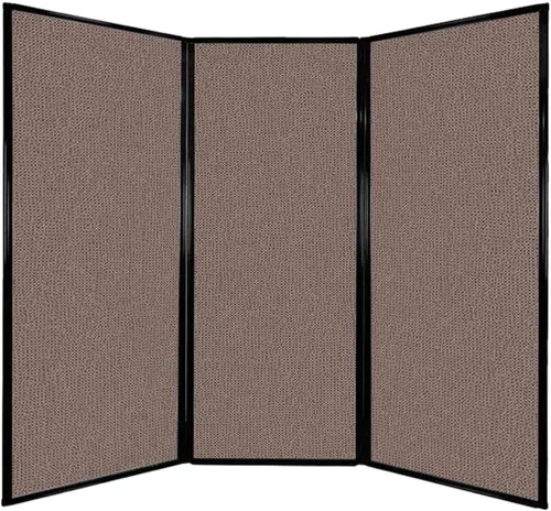 Vista 26 de Versare Panel plegable de pantalla de privacidad Partición de pared duradera Divisor de habitación portátil ligero Apegable Paneles de tela