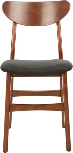 Vista 12 de Safavieh Home Lucca - Silla de comedor con cojín retro natural y blanco, juego de 2 natural / blanco