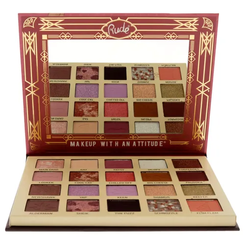Vista 2 de Rude Cosmetics The Roaring 20s - Paleta de sombras de ojos excesivas para mujer, 0.84 onzas
