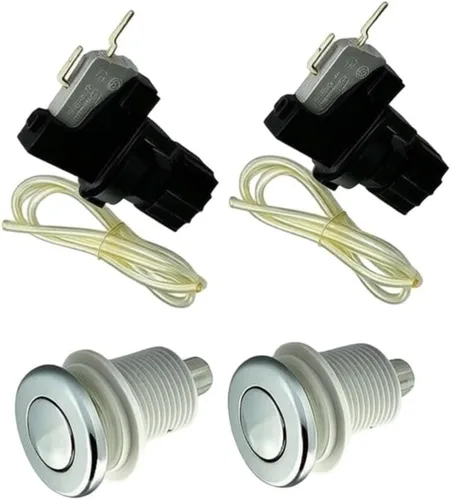 Vista 4 de Stainless Steel Air Switch Button 16A Wet Environment Safe