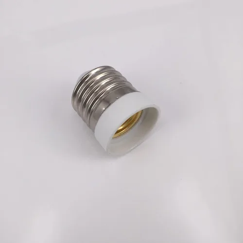 Vista 5 de 8 portalámparas E27 a E17 convertidor de adaptador - E26 a base de bombilla E17 - Compatible con bombillas LED/CFL, resistente al calor