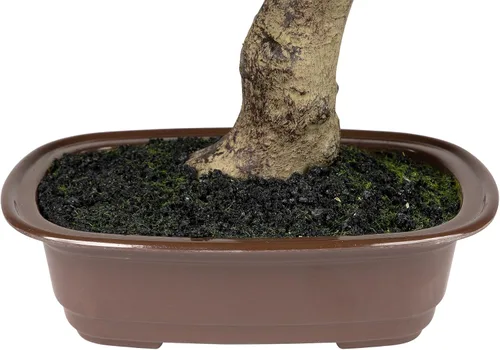 Vista 6 de Mini árbol bonsái artificial en maceta - 16