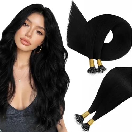 Vista 103 de Easyouth Extensión de cabello humano rubio con cola de caballo, extensiones de cabello humano rubio dorado con reflejos rubios, extensiones