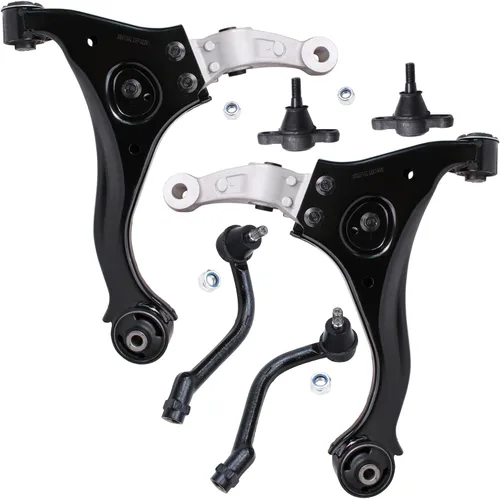 Vista 170 de Detroit Axle - Kit de brazos de control delantero para Chevy Silverado 1500 GMC Sierra 1500 GMC Sierra 1500 Avalanche Yukon Tahoe Escalade ESV EXT
