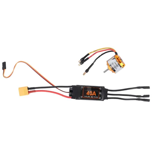 Vista 6 de RC sin escobillas ESCToys RC Motor ESC Set 2212 KV2200 Motor 40A sin escobillas ESC Science Kits 40A Esc Controlador de velocidad sin escobillas 15A