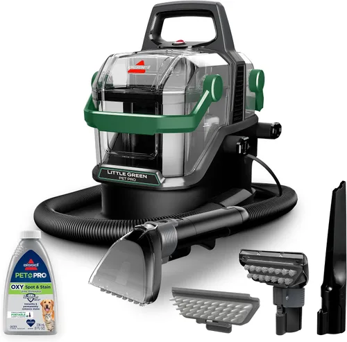 Vista 12 de BISSELL Little Green Auto Pro, herramientas automáticas de grado profesional y fórmula de limpieza incluida, 3909L