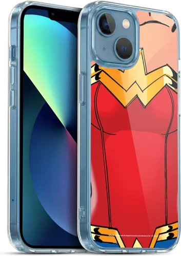 Vista 18 de Head Case Designs Funda de gel suave con licencia oficial de Wonder Woman DC Comics Classic Logos compatible con Apple iPhone 7 Plus/iPhone 8 Plus