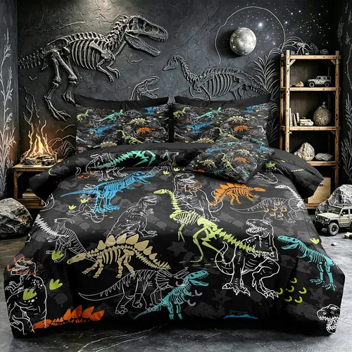 Vista 8 de Bodhi Juego de edredón deportivo 3D de baloncesto para adolescentes y niños, juego de ropa de cama de microfibra suave con fundas de almohada 4003