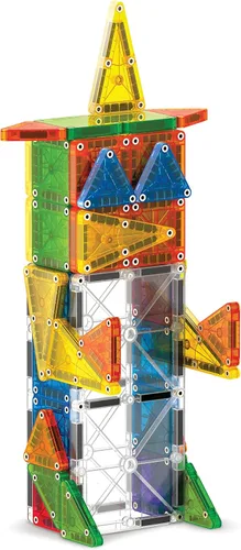 Vista 6 de MAGNA-TILES microMAGS 70-Piece Deluxe Magnetic Construction Set, The Original Magnetic Building
