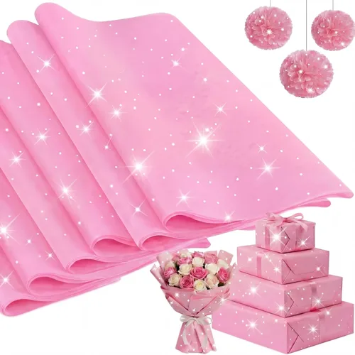 Vista 26 de Qilery - 500 hojas de papel de seda negro a granel para bolsas de regalo de 15 x 20 pulgadas, sin ácidos, para regreso a clases, papel de regalo