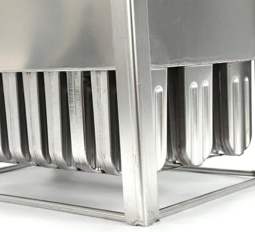 Vista 7 de 20 moldes para paletas, kit de soporte de moldes de paletas de hielo de acero inoxidable comercial GDAE10 con 100 palos de bambú reutilizables