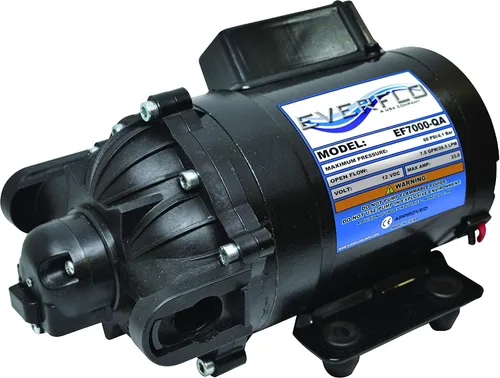 Vista 15 de Everflo EF1000-BOX - Bomba de diafragma de 12 V en caja con puertos de manguera de 3/8 pulgada, 1,0 GPM