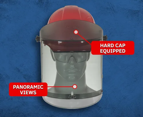 Vista 5 de OBERON Protector facial Arc Flash - 30 CAL - Tapa dura - TCG SERIES