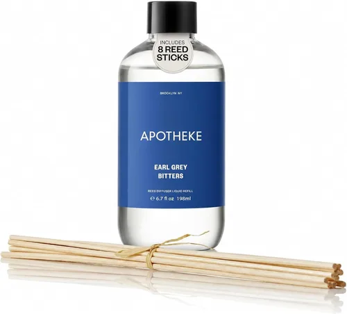Vista 9 de Apotheke Recambio líquido para difusor de cañas, aceite esencial, grosella
