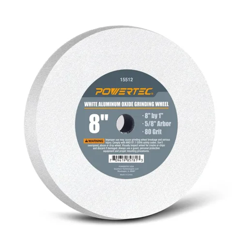 Vista 9 de POWERTEC Aparador de ruedas de diamante para turar y desbarbar, molinillo de banco, uso en muelas abrasivas de óxido de aluminio y muela de carburo
