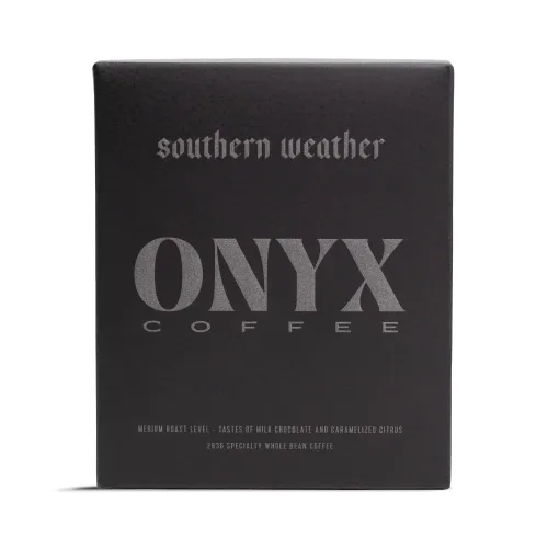 Vista 2 de Onyx Coffee Lab "Southern Weather Blend" - Café de grano entero tostado medio, bolsa de 5 libras