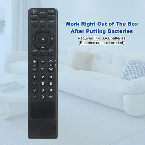 Vista 7 de AKB36157101 AKB36157102 Reemplazo de control remoto apto para Insignia LG TV Box Caja convertidora NS-DXA1 NS-DXA1-APT NSDXA1 NSDXA1APT DTT900