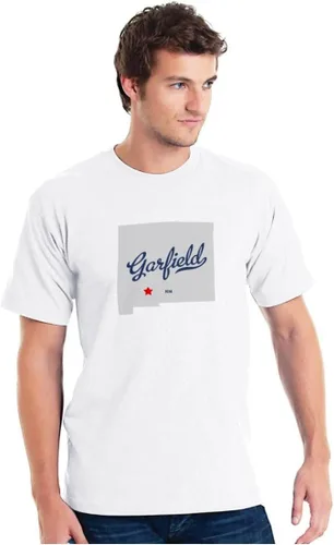 Vista 2 de Garfield New Mexico T-Shirt MAP