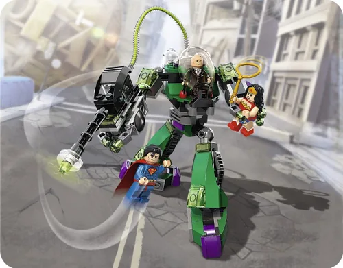 Vista 7 de LEGO Super Heroes Superman vs. Power Armor Lex 6862 (descontinuado por Fabricante)