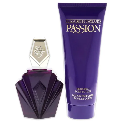 Vista 3 de Elizabeth Taylor Set de regalo de perfume de pasión para mujer