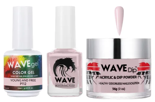 Vista 57 de WAVEGEL - Juego de gel de remojo, laca de uñas y polvo acrílico a juego - Colección Simplicity - #P109 Blizzard