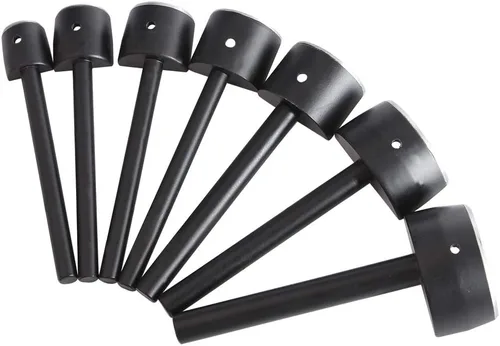 Vista 3 de Herramienta de correa de perforación en forma de arco para manualidades, de cuero, para manualidades, para cinturón, cartera, bolsa de extremo