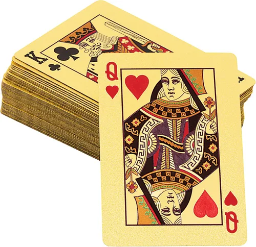 Vista 2 de American Coin Treasures Ben Franklin - Juego de cartas de papel de oro de 24 quilates