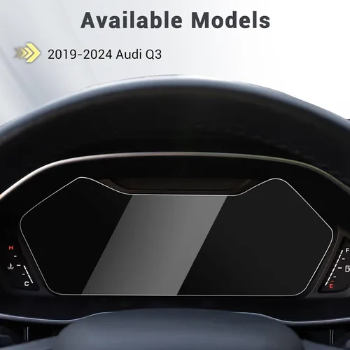 Vista 2 de YEE PIN Protector de pantalla para Audi Q3 12.3" Instrument Cluster 2019-2025