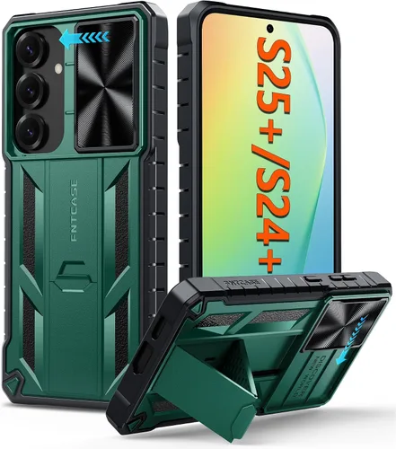 Vista 62 de FNTCASE for iPhone 11-Pro Phone Case: Military Grade Drop Proof Mobile Cover with Kickstand & Slide Rugged Shockproof Bumper Heavy Duty Protector