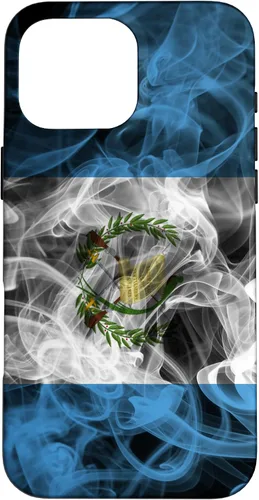 Vista 19 de Smoke Guatemala Flag - Funda para iPhone 17 con diseño de nube de orgullo ahumado
