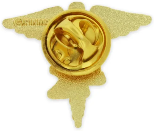 Vista 26 de PinMart s Caduceus - Pin de solapa esmaltado para enfermería, insignia ideal para CNA, accesorios de asistente médico, insignia de enfermera