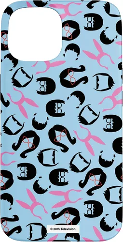 Vista 6 de Bob’s Burgers Bob Linda Gene Tina Louise Hair Light Blue Case for iPhone 17