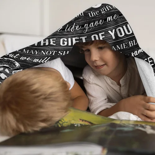Vista 5 de Regalos para hijastro para mi hijo llaveros de padrastro mantas de regalo para padrastro llaveros de boda adopción para cumpleaños Acción de Gracias