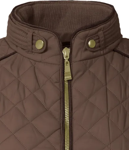 Vista 4 de NE PEOPLE Chaleco acolchado ligero con cremallera para mujer (S-3XL)