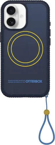 Vista 30 de OtterBox Sole Series - Carcasa para iPhone 16, color negro Funda protectora para iPhone con bordes de banda de rodadura, con bucle para el dedo