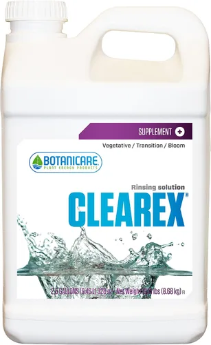 Vista 4 de Botanicare Clearex, Solución de enjuague para plantas hidropónicas y en maceta, 1 gal.