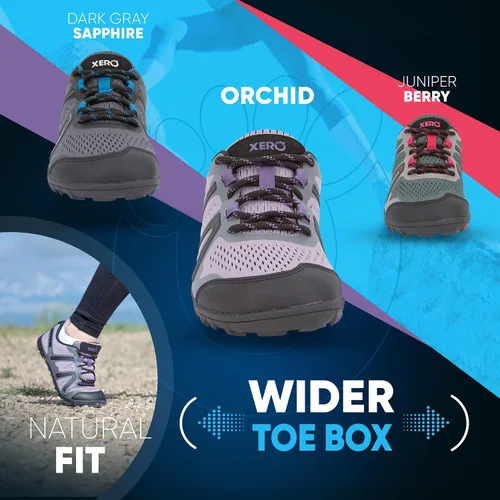 Vista 7 de Xero Shoes Tenis Mesa Trail II para mujer