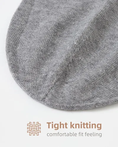 Vista 2 de Hreibewie - Gorro de punto para mujer, gorro de invierno de punto, suave, cálido, unisex, para hombre