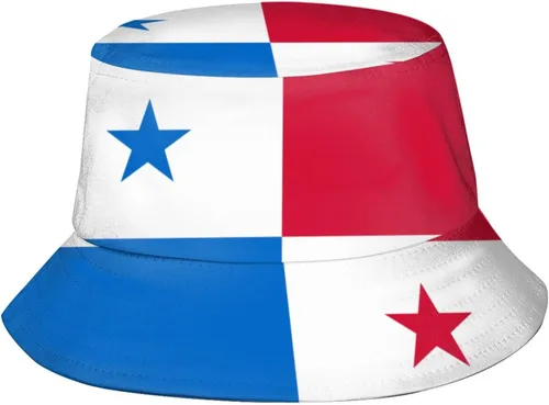 Vista 12 de Sombrero de pescador con bandera de moda, sombrero de pescador, sombreros de pescador con bandera linda para mujeres y hombres