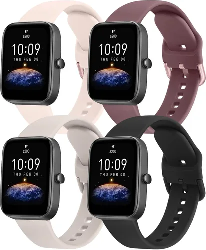 Vista 12 de Meliya Correas compatibles con Amazfit GTS/GTS 2/GTS 3/GTS 2e/GTS 2 mini/GTS 4 mini/GTS 4/GTR mini, correas de repuesto de silicona de 0.787